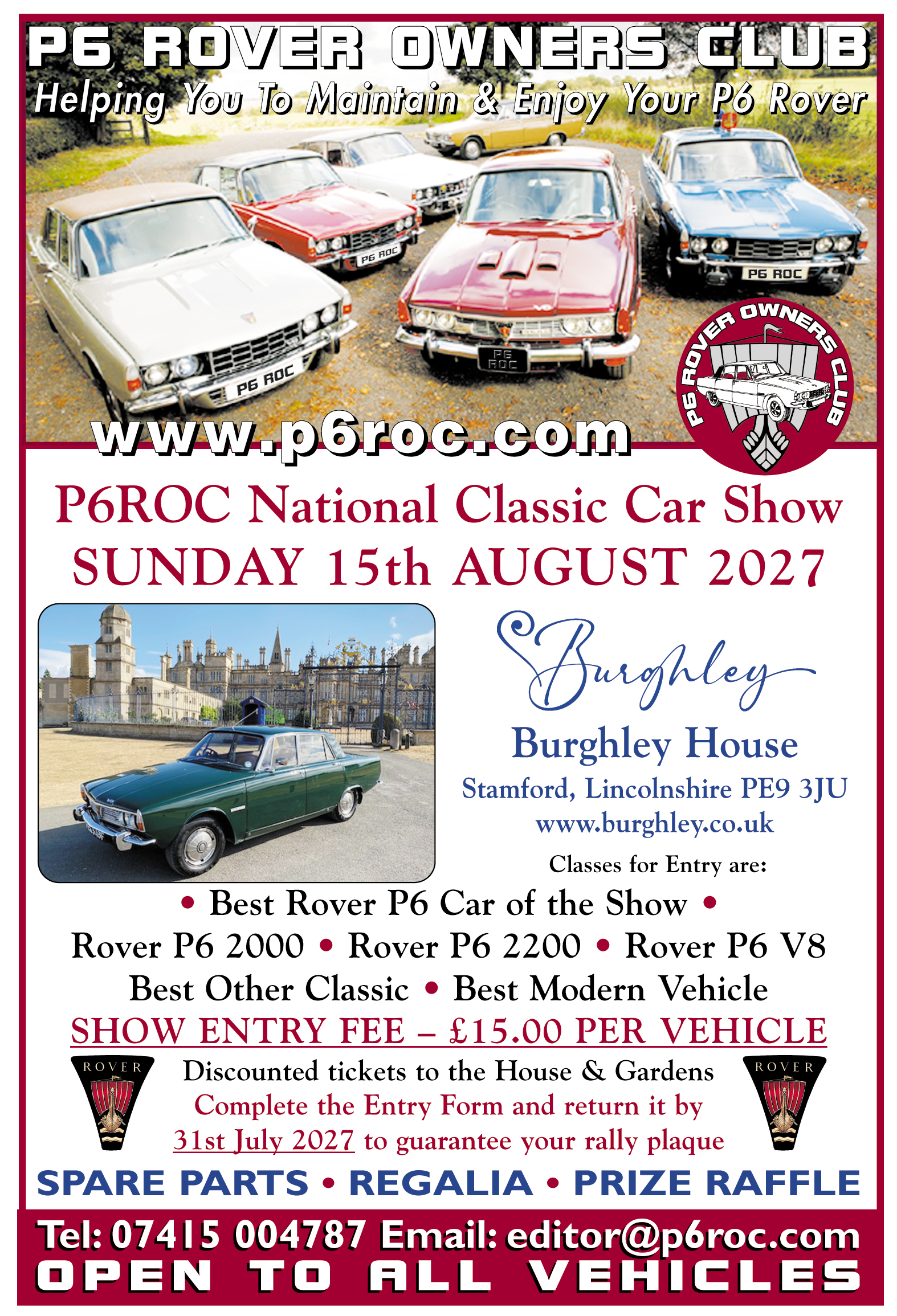 burghley-poster